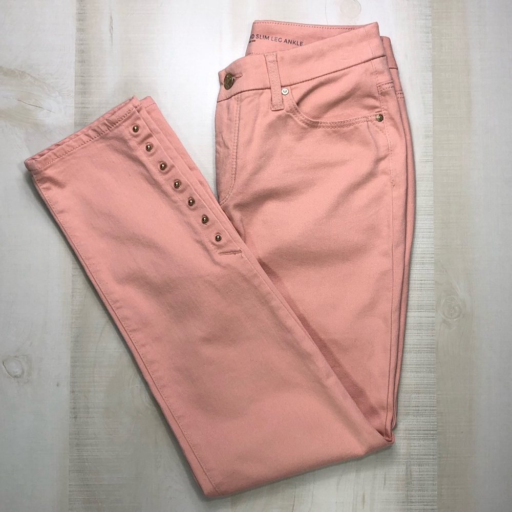 CHICO’S SO SLIMMING GIRLFRIEND ANKLE JEANS SIZE 2R - Picture 5 of 8
